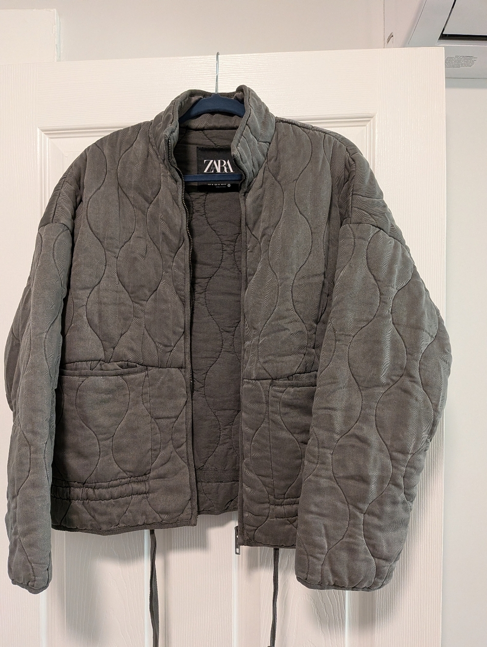 Zara Quilted Drawstring Jacket - Picture 4 of 5
